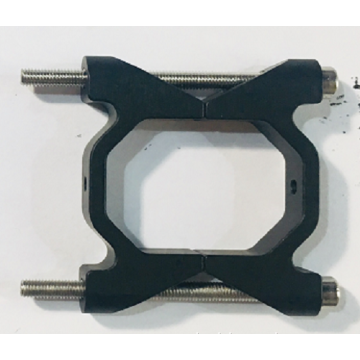 Cnc Milling Machined Anodized Aluminum Tube Clamps